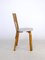 Schichtholz Modell 66 Stuhl mit hoher Rückenlehne von Alvar Aalto für Artek, 1930er 10