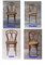 Antique Bentwood Engelstuhl Dining Chairs from Fischel, Set of 6 7