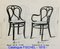 Antique Bentwood Engelstuhl Dining Chairs from Fischel, Set of 6, Image 8