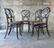 Antique Bohemian Bentwood Dining Chairs from Fischel, Set of 5 6