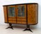 Italian Mahogany and Burr Walnut Sideboard / Bar from La Permanente Mobili Cantù, 1950s 1