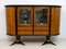 Italian Mahogany and Burr Walnut Sideboard / Bar from La Permanente Mobili Cantù, 1950s, Image 5