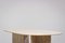 Oval Travertine Architectural Dining Table, 1970s, Image 6