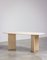 Oval Travertine Architectural Dining Table, 1970s 8