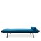 Petrol Blue Cleopatra Daybed by André Cordemeyer / Dick Cordemeijer for Auping, 1950s 1