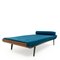 Petrol Blue Cleopatra Daybed by André Cordemeyer / Dick Cordemeijer for Auping, 1950s 2