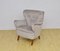 Swedish Velvet Wing Back Armchair, 1950s 7