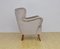 Fauteuil en Velours, Suède, 1950s 5