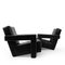 Vintage Utrecht Lounge Chairs by Gerrit Rietveld for Cassina, Set of 2 5