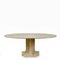 Travertine Dining Table by Carlo Scarpa for Cattelan, 1970s 1