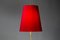 Adjustable Floor Lamp with Fabric Shade, 1950s 4