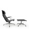 Fauteuil et Ottomane Eames Alu Group EA124 & EA125 par Charles & Ray Eames pour Vitra, 1980s, Set de 2 5