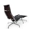 Eames Alu Group EA124 & EA125 Lounge Chair & Ottoman by Charles & Ray Eames for Vitra, 1980s, Set of 2 2