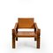 Model S10 X Leather Lounge Chair by Pierre Chapo for Chapo, 1970s, Image 1