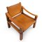 Model S10 X Leather Lounge Chair by Pierre Chapo for Chapo, 1970s 2