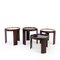 Model 780 Nesting Tables by Gianfranco Frattini for Cassina, 1970s, Set of 4 1