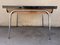 Light Yellow & Brown Formica Dining Table & Chairs Set, 1950s, Set of 5 17