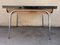 Light Yellow & Brown Formica Dining Table & Chairs Set, 1950s, Set of 5, Image 17