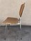 Light Yellow & Brown Formica Dining Table & Chairs Set, 1950s, Set of 5, Image 12