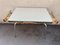 Set da pranzo e sedie in legno di formica giallo chiaro e marrone, anni '50, set di 5, Immagine 21