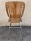 Juego de mesa de comedor y sillas de formica en marrón claro y amarillo, años 50. Juego de 5, Imagen 13
