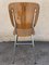 Set da pranzo e sedie in legno di formica giallo chiaro e marrone, anni '50, set di 5, Immagine 13