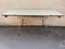 Set da pranzo e sedie in legno di formica giallo chiaro e marrone, anni '50, set di 5, Immagine 8