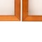 Cornici Biedermeier in legno di ciliegio, set di 2, Immagine 2