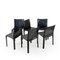 Cab 412 Dining Chairs by Mario Bellini for Cassina, 1980s, Set of 6 3