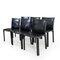 Cab 412 Dining Chairs by Mario Bellini for Cassina, 1980s, Set of 6 1