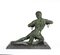 Art Deco Skulptur, Man In Chains, Roncour, 1930er 5