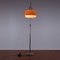 Lampadaire Mushroom Ajustable Mid-Century Jaune par Luigi Massoni pour Guzzini, Italie, 1972 3