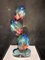 Sculpture Pebble Tribilanciato in Murano Glass, Crystal and Chalcedony 1