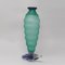 Botella en verde y azul de cristal de Murano de Michielotto, años 70, Imagen 4