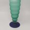 Green and Blue Bottle in Murano Glass by Michielotto, 1970s 6