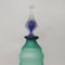 Green and Blue Bottle in Murano Glass by Michielotto, 1970s, Image 5