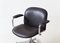 Leather & Mahogany Swivel Chair by Ico Luisa Parisi for MIM Roma, 1960s, Image 5