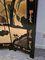 Four Panel Folding Screen with Gold Details 5