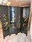 Four Panel Folding Screen with Gold Details 7