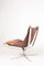 Patinated Leather Falcon Chair by Sigurd Ressell for Vante Lenestolfabrikk, 1960s, Image 5