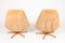 Danish Patinated Leather Lounge Chairs by Madsen & Schübel, 1960s, Set of 3, Image 7