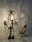 Italian Brass and Crystal Glass Table Lamp, 1950s, Image 19