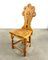 Antique Swedish Wooden Dining Chairs, 20th Century, Set of 4 9