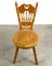 Antique Tripod Dining Chairs, 20th Century, Set of 2 8