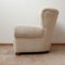 Large Mid-Century Danish Sheepskin Teddy Armchair 3