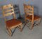 Model Razorblade Dining Chairs by Henning Kjærnulf, Set of 4, Image 4