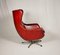 Leather Swivel Armchair from UP Závody, 1965 8