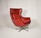 Leather Swivel Armchair from UP Závody, 1965 3