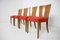 Model H-214 Dining Chairs by Jindrich Halabala, Set of 4 3