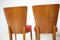 Model H-214 Dining Chairs by Jindrich Halabala, Set of 4, Image 7